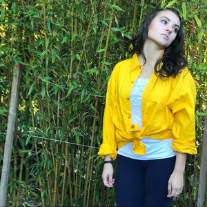 Vintage Autumnal Button Up Shirt